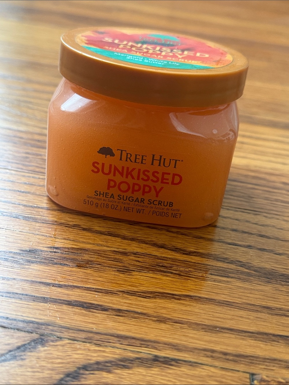 Tree Hut Sunkissed Poppy Shea Sugar Scrub — Orange